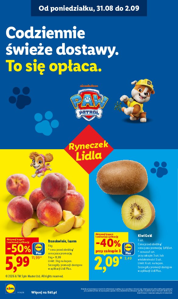 Gazetka Lidl 31/08/2026 – 02/09/2026 - gazetki promocyjne str. 38