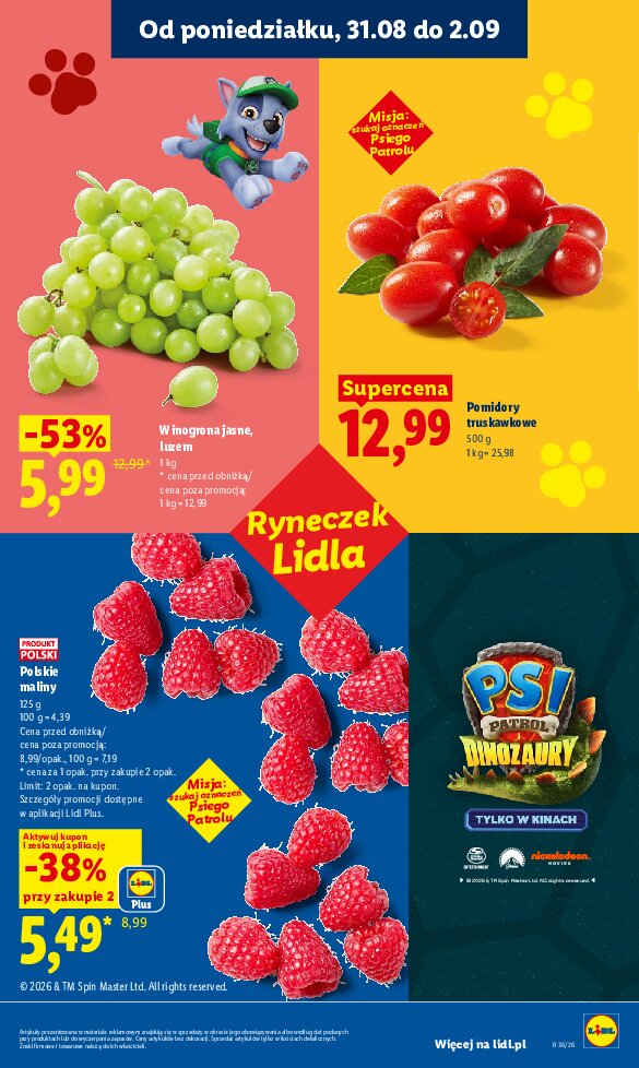 Gazetka Lidl 31/08/2026 – 02/09/2026 - gazetki promocyjne str. 39