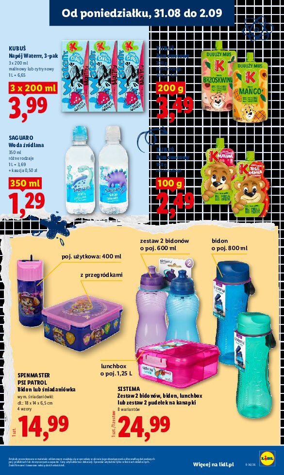 Gazetka Lidl 31/08/2026 – 02/09/2026 - gazetki promocyjne str. 43