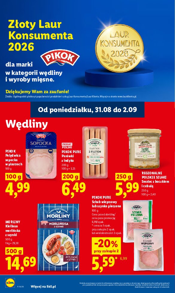 Gazetka Lidl 31/08/2026 – 02/09/2026 - gazetki promocyjne str. 54