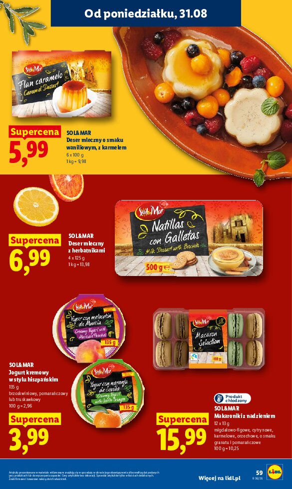 Gazetka Lidl 31/08/2026 – 02/09/2026 - gazetki promocyjne str. 59