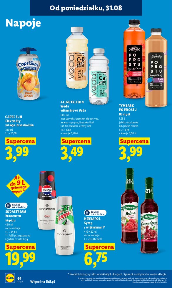 Gazetka Lidl 31/08/2026 – 02/09/2026 - gazetki promocyjne str. 64