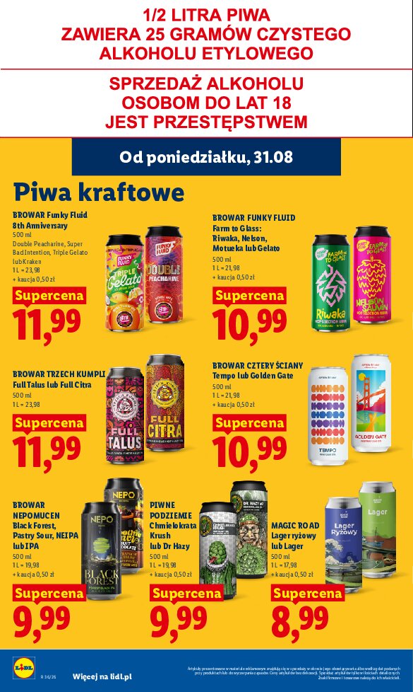 Gazetka Lidl 31/08/2026 – 02/09/2026 - gazetki promocyjne str. 68