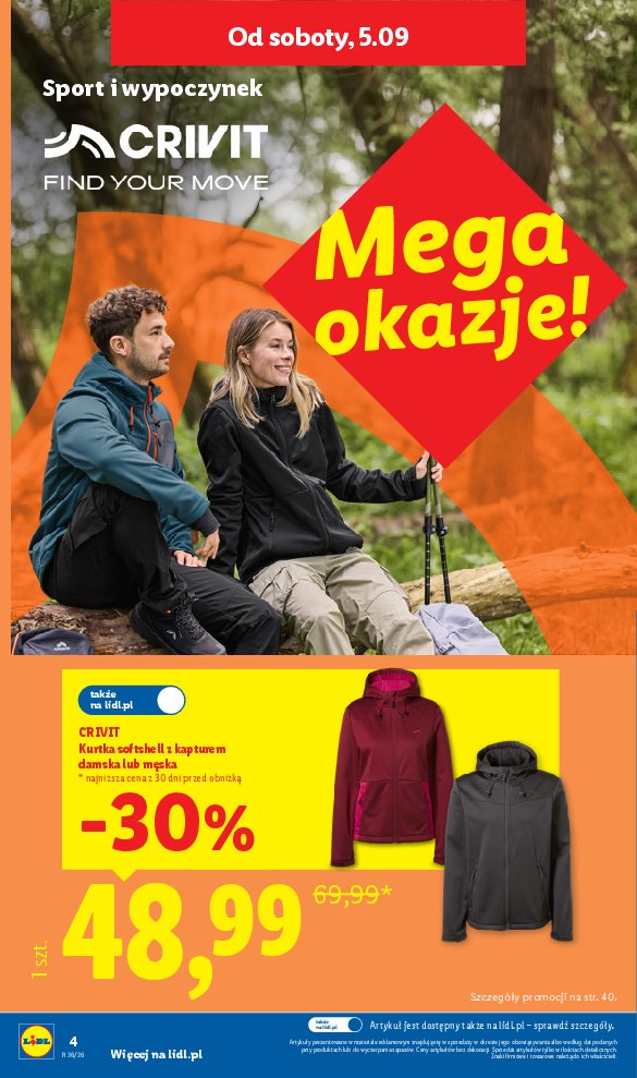 Gazetka Lidl 31/08/2026 – 05/09/2026 - strona 4