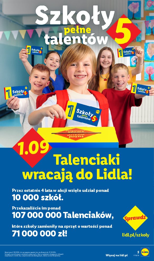 Gazetka Lidl 31/08/2026 – 05/09/2026 - strona 5