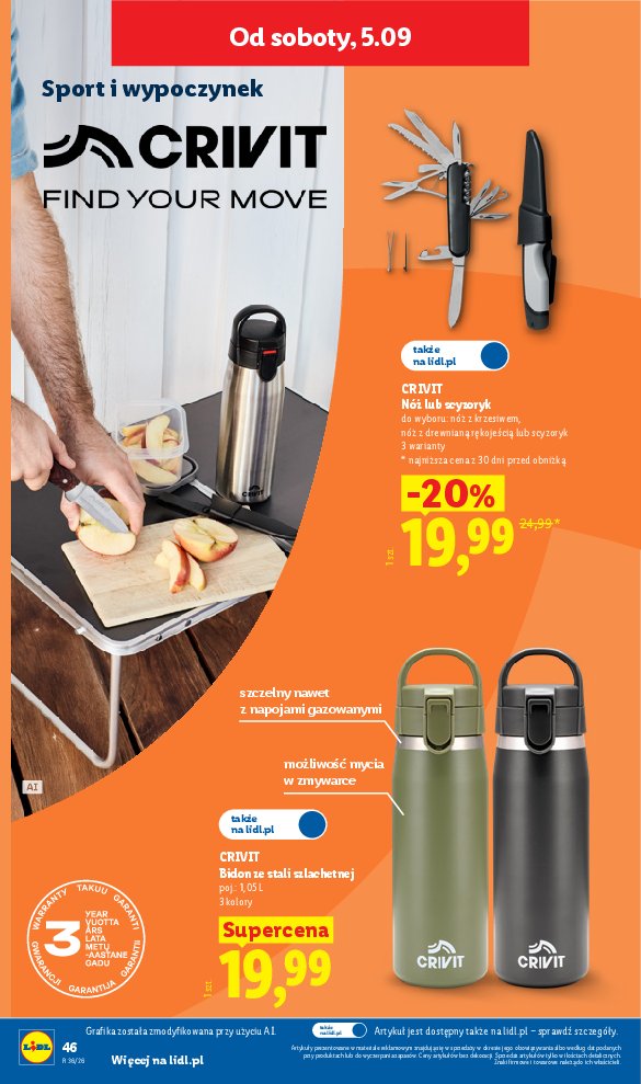 Gazetka Lidl 31/08/2026 – 05/09/2026 - strona 54