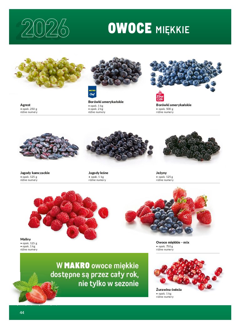 Gazetka Makro 01/03/2026 – 31/12/2026 - strona 44