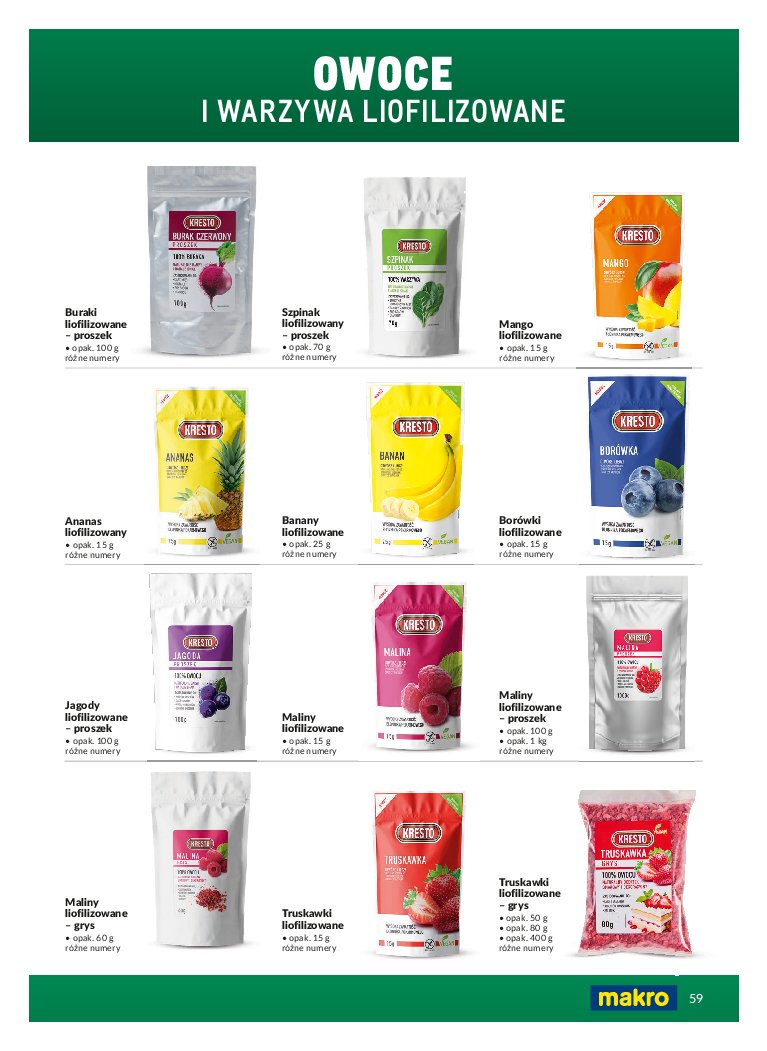 Gazetka Makro 01/03/2026 – 31/12/2026 - strona 59