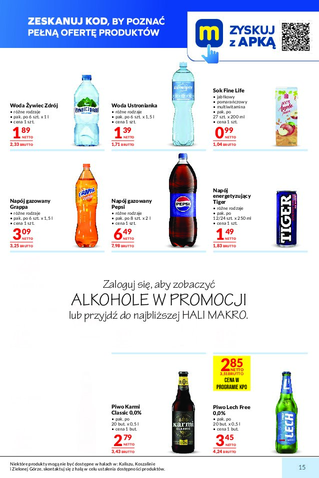 Gazetka Makro 01/09/2026 – 14/09/2026 - gazetki promocyjne str. 15
