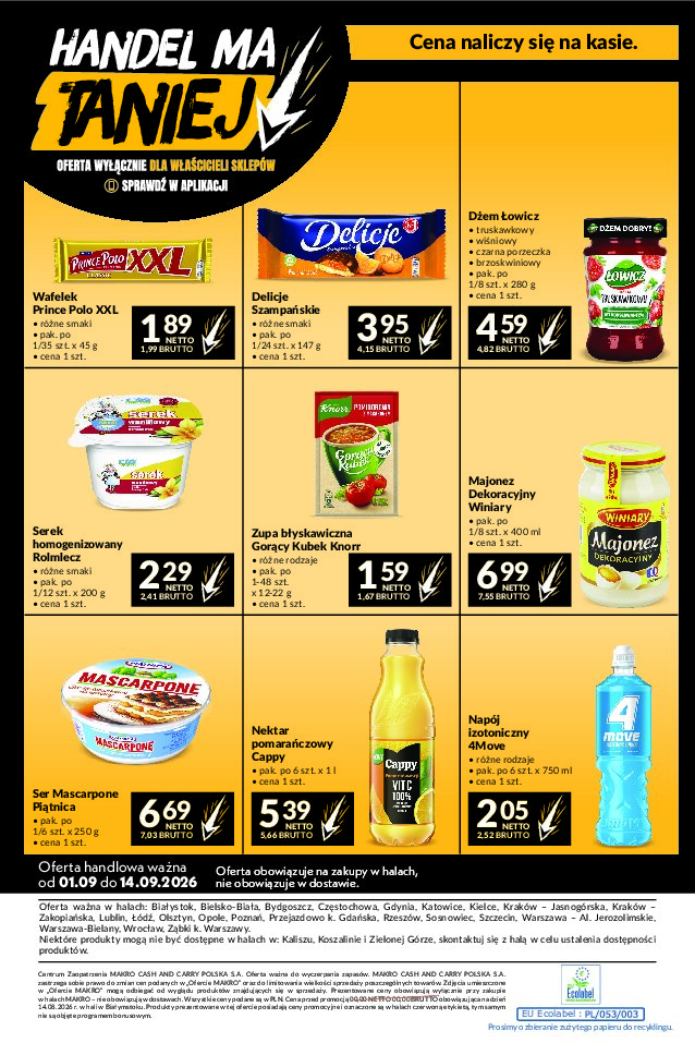 Gazetka Makro 01/09/2026 – 14/09/2026 - gazetki promocyjne str. 24