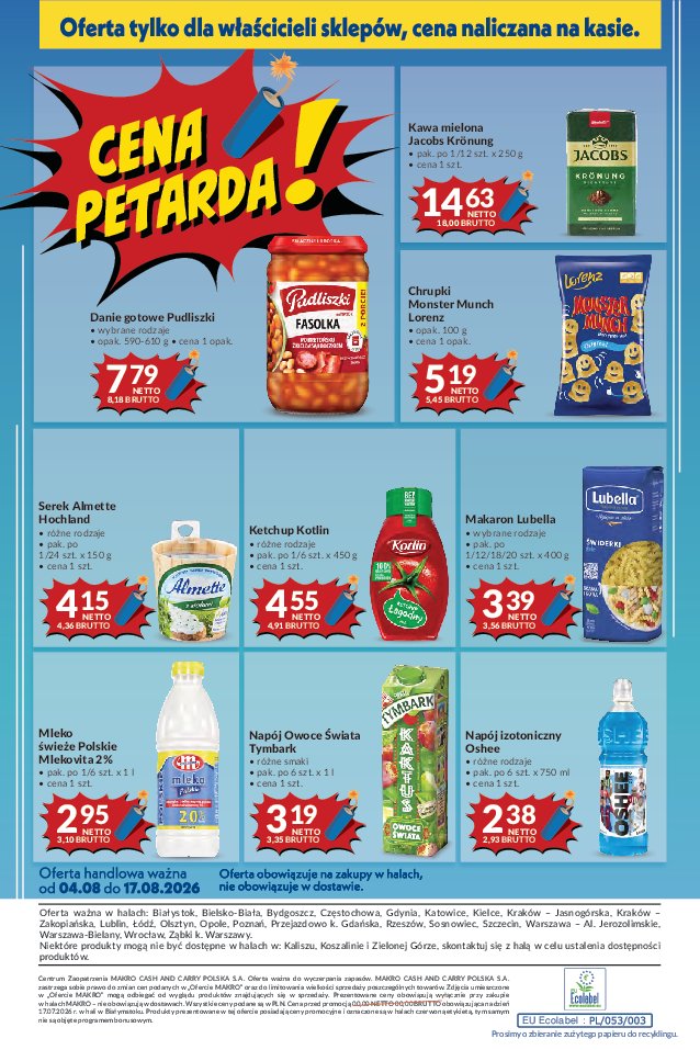 Gazetka Makro 04/08/2026 – 17/08/2026 - strona 24