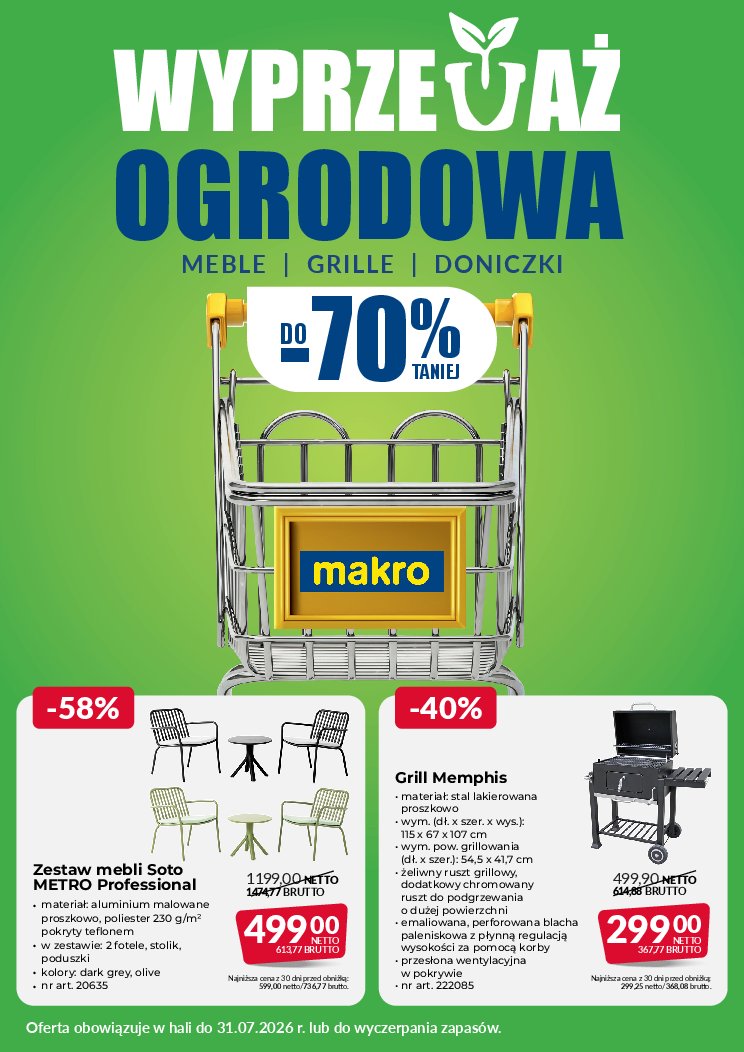 Gazetka Makro 12/06/2026 – 31/08/2026