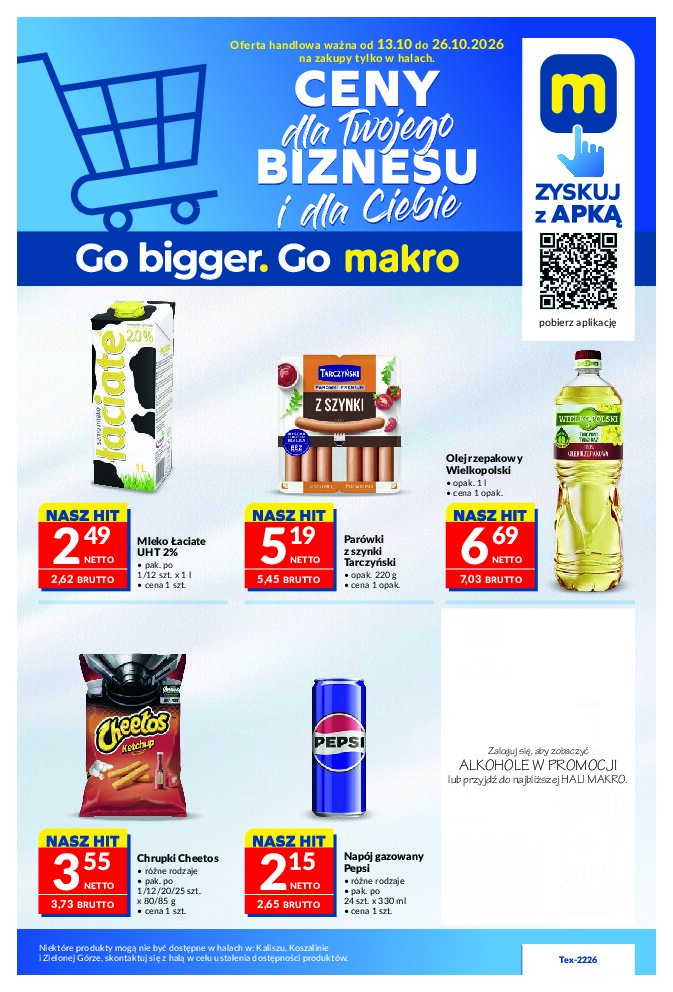 Gazetka Makro 13/10/2026 – 26/10/2026 - gazetki promocyjne str. 1