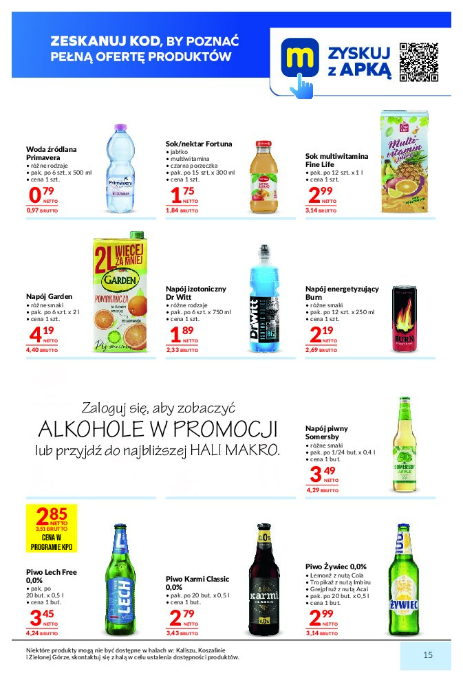 Gazetka Makro 13/10/2026 – 26/10/2026 - gazetki promocyjne str. 15