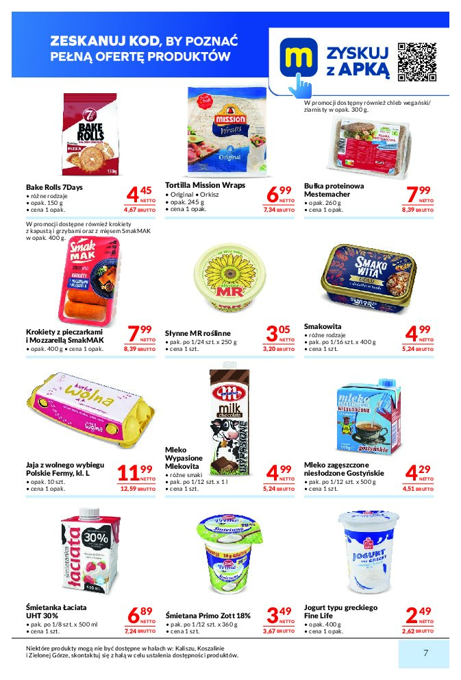 Gazetki promocyjne – nabiał - gazetki promocyjne str. 54