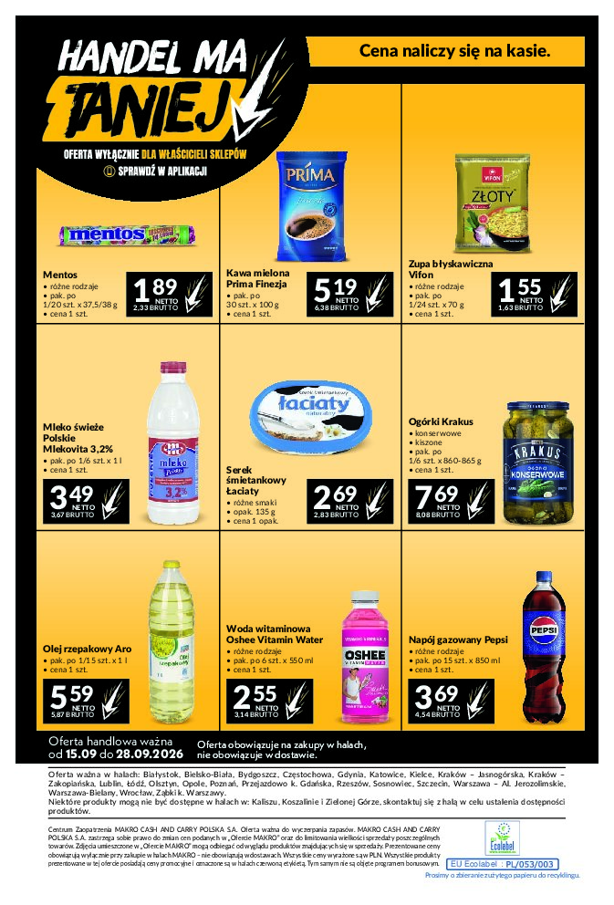 Gazetka Makro 15/09/2026 – 28/09/2026 - gazetki promocyjne str. 24