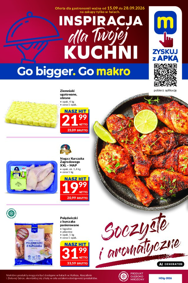 Gazetka Makro 15/09/2026 – 28/09/2026 - gazetki promocyjne str. 1