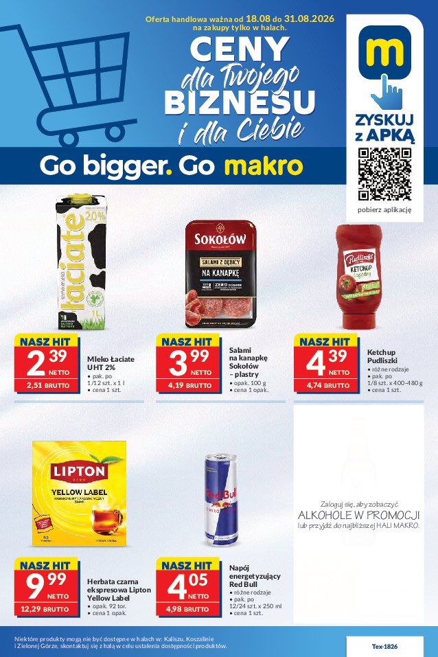Gazetka Makro 18/08/2026 – 31/08/2026