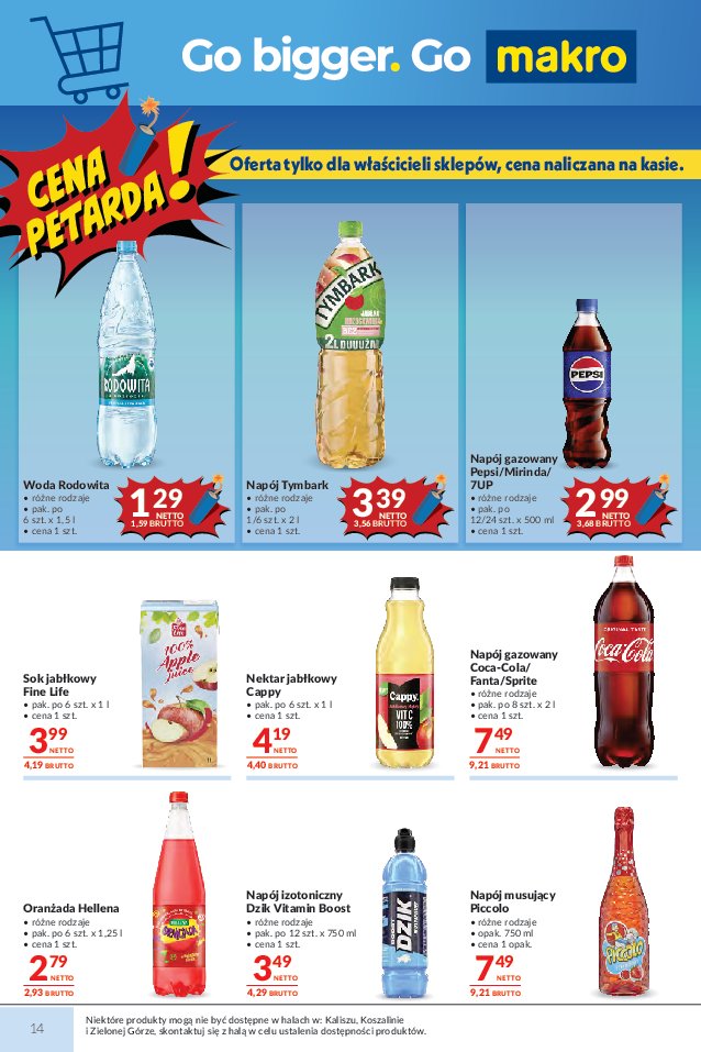 Gazetka Makro 18/08/2026 – 31/08/2026 - gazetki promocyjne str. 14