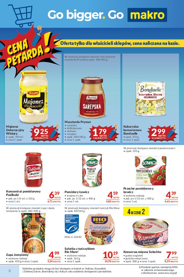 Gazetka Makro 18/08/2026 – 31/08/2026 - gazetki promocyjne str. 8