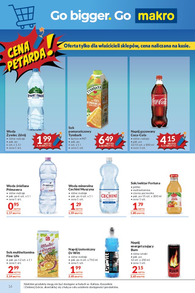 Gazetka Makro 21/07/2026 – 03/08/2026 - gazetki promocyjne str. 14