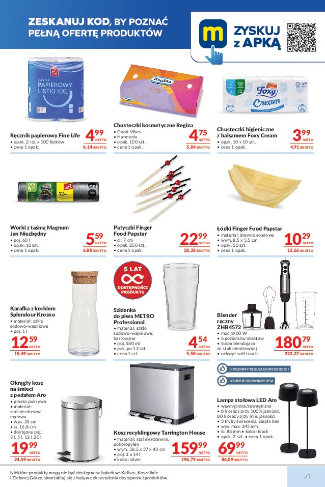 Gazetka Makro 21/07/2026 – 03/08/2026 - gazetki promocyjne str. 21