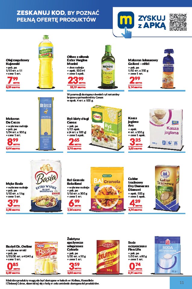 Gazetki promocyjne – makarony - gazetki promocyjne str. 21