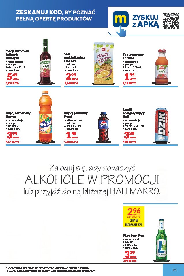Gazetka Makro 29/09/2026 – 12/10/2026 - gazetki promocyjne str. 15