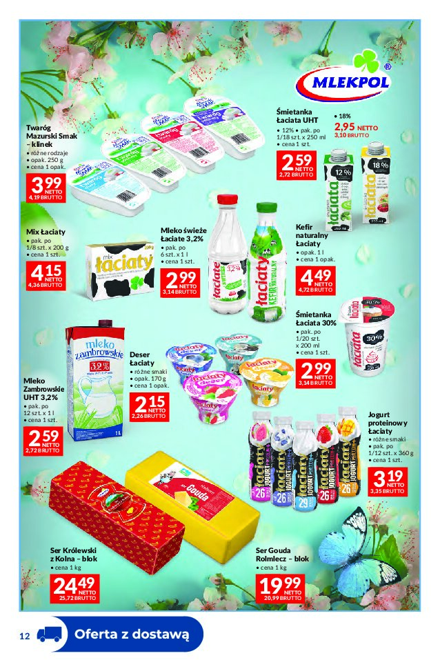 Gazetki promocyjne – nabiał - gazetki promocyjne str. 48
