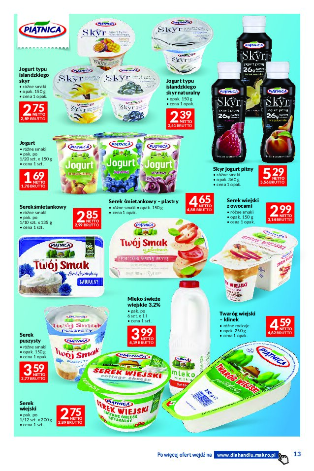 Gazetki promocyjne – nabiał - gazetki promocyjne str. 49