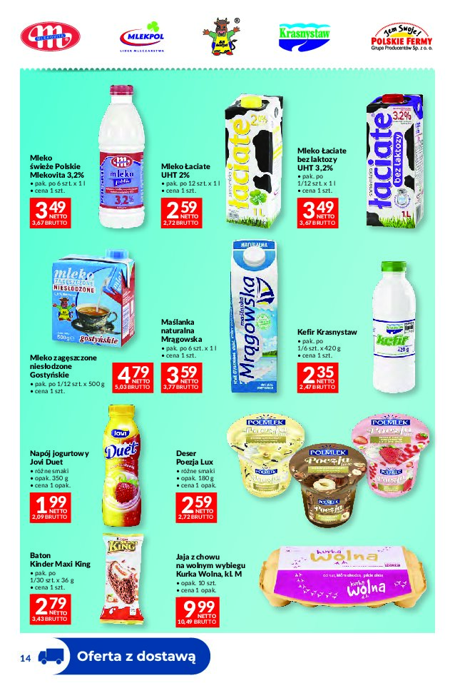 Gazetki promocyjne – nabiał - gazetki promocyjne str. 50