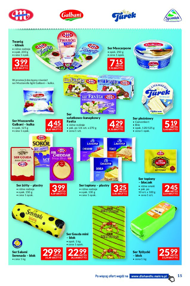 Gazetki promocyjne – nabiał - gazetki promocyjne str. 51