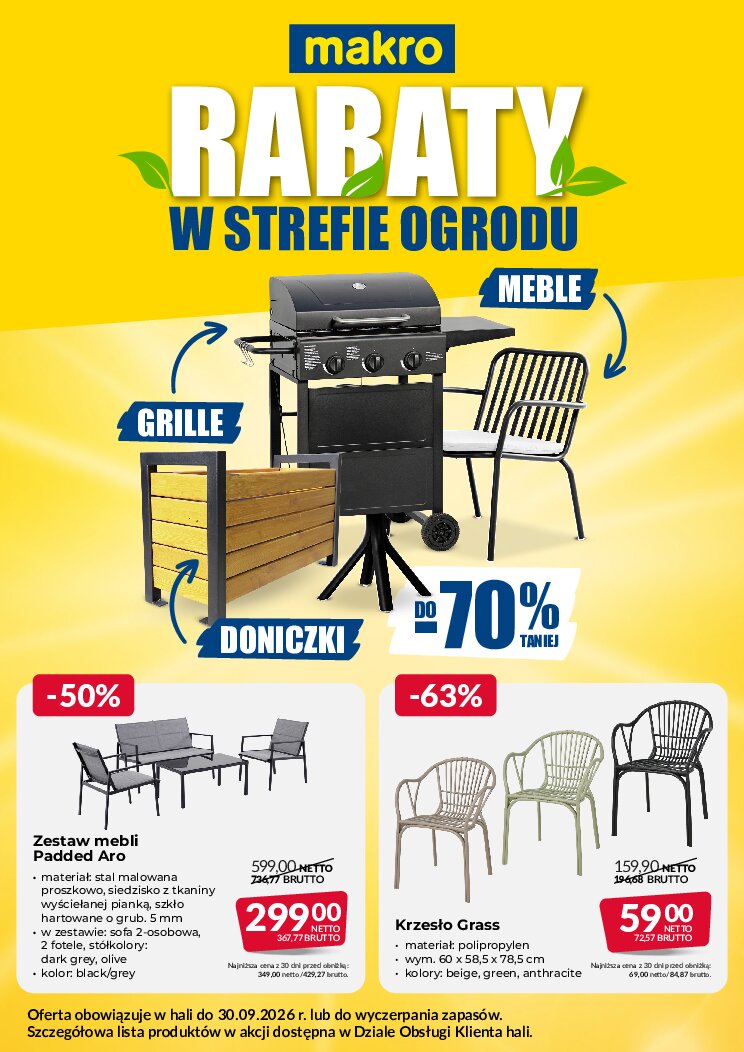 Gazetka Makro 31/08/2026 – 30/09/2026