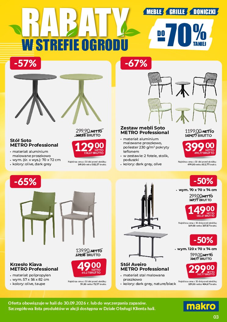 Gazetka Makro 31/08/2026 – 30/09/2026 - gazetki promocyjne str. 3