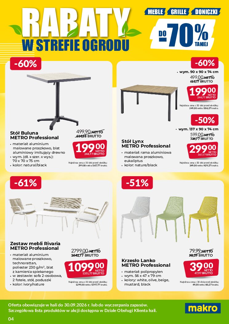Gazetka Makro 31/08/2026 – 30/09/2026 - gazetki promocyjne str. 4
