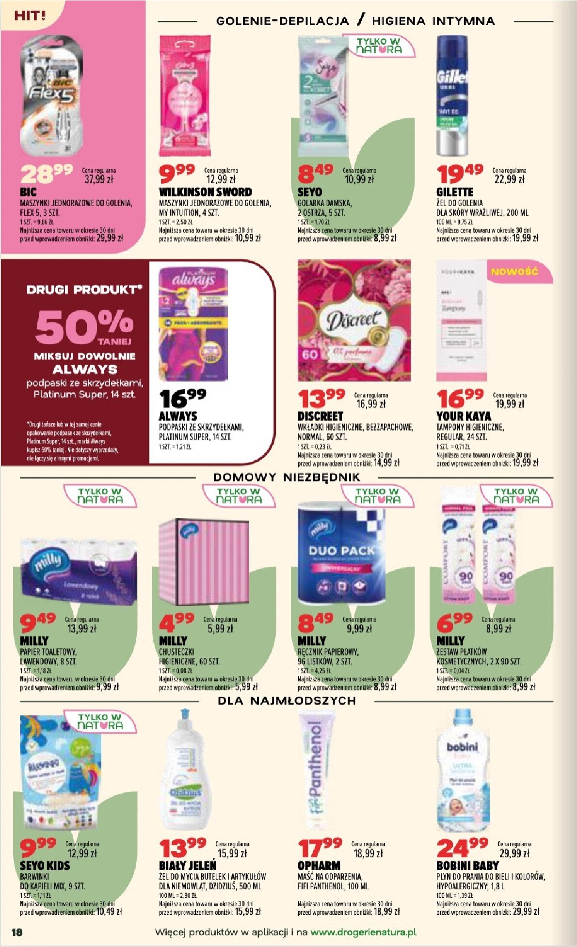 Gazetka Natura 01/10/2026 – 14/10/2026 - gazetki promocyjne str. 18