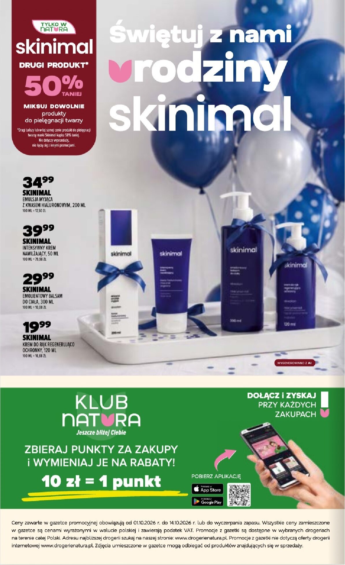 Gazetka Natura 01/10/2026 – 14/10/2026 - gazetki promocyjne str. 20