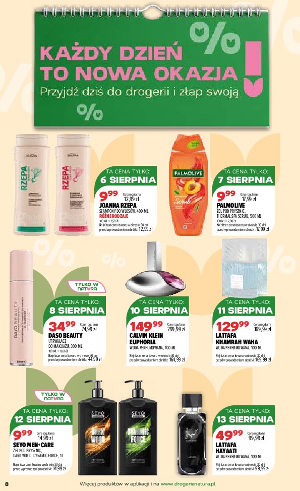 Gazetka Natura 06/08/2026 – 24/08/2026 - gazetki promocyjne str. 8