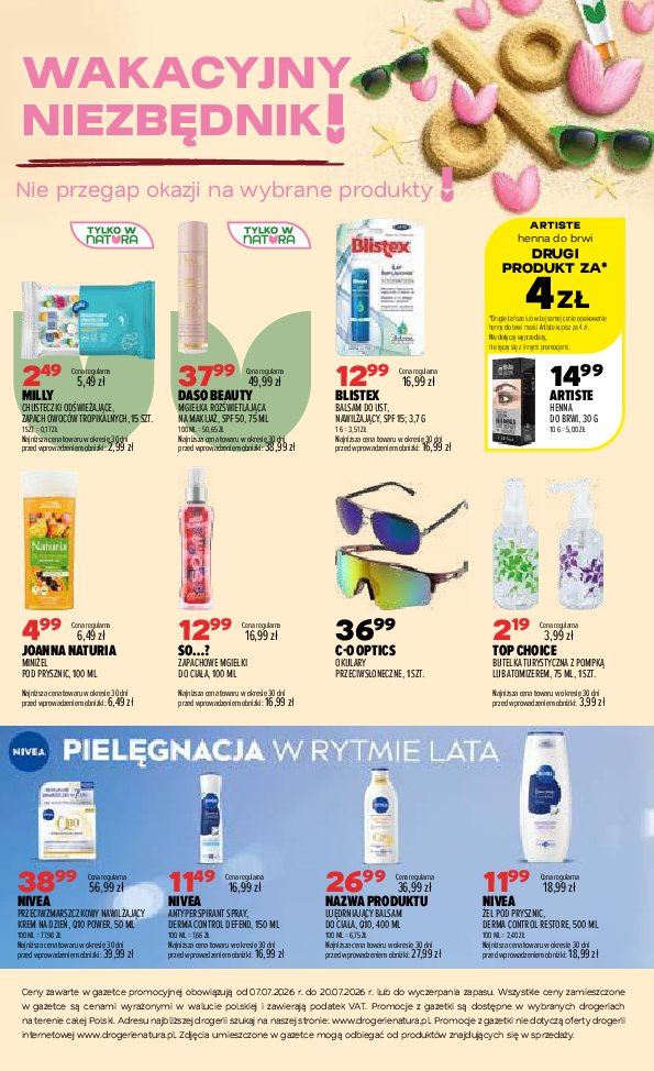 Gazetka Natura 07/07/2026 – 20/07/2026 - strona 20