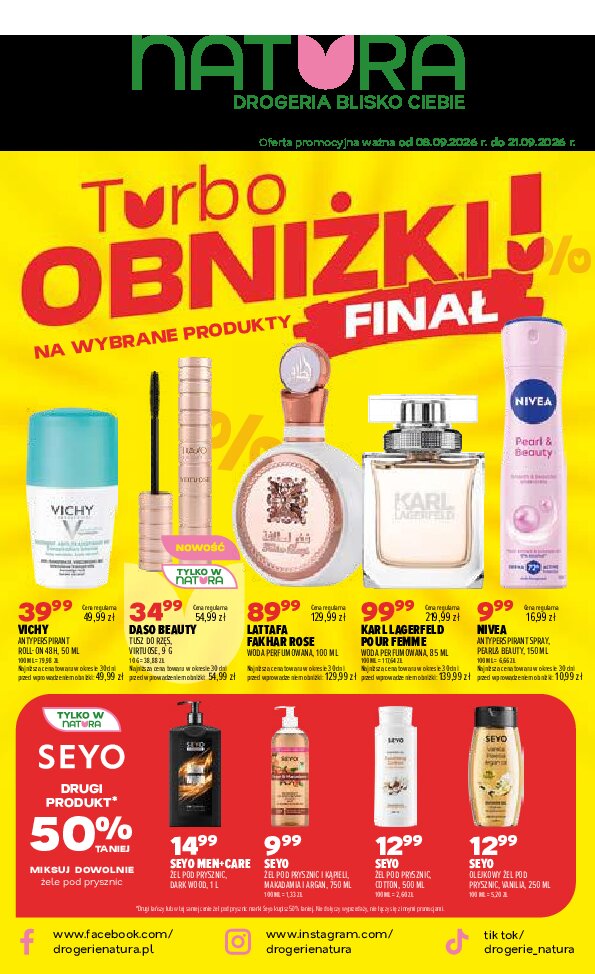 Kosmetyki - gazetki promocyjne str. 50