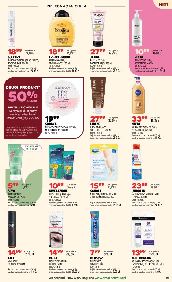Gazetka Natura 21/07/2026 – 05/08/2026 - gazetki promocyjne str. 13