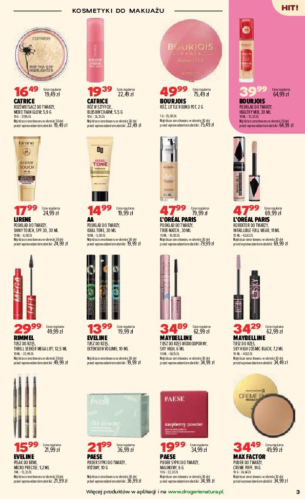 Gazetka Natura 21/07/2026 – 05/08/2026 - gazetki promocyjne str. 3