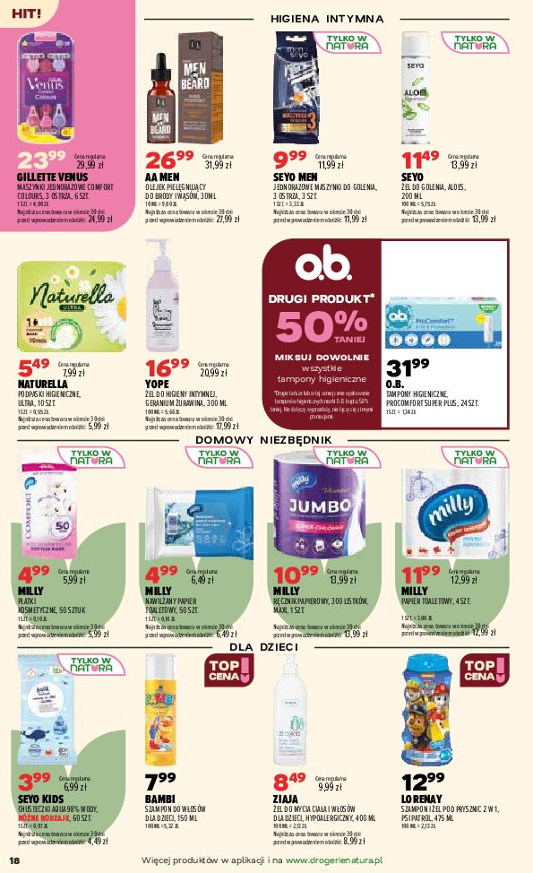 Gazetka Natura 22/09/2026 – 30/09/2026 - gazetki promocyjne str. 18
