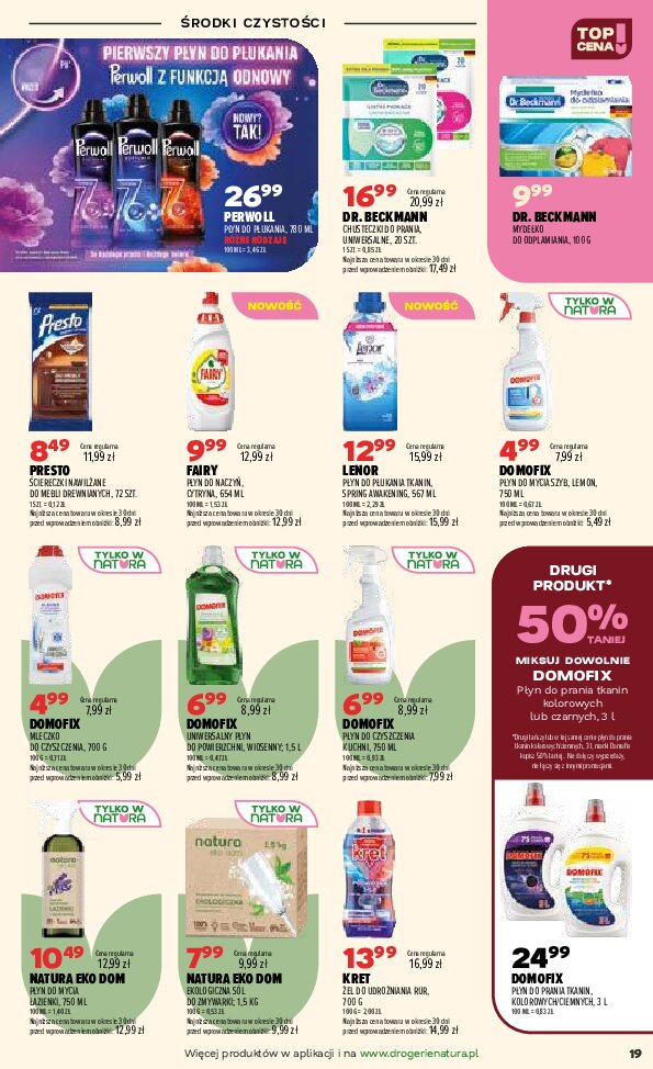 Gazetka Natura 22/09/2026 – 30/09/2026 - gazetki promocyjne str. 19