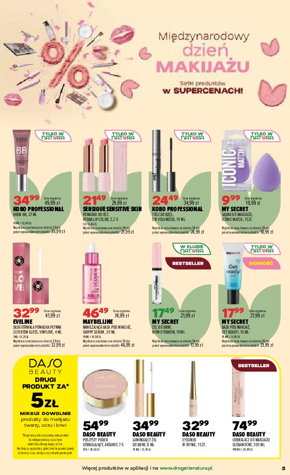 Gazetka Natura 22/09/2026 – 30/09/2026 - gazetki promocyjne str. 3