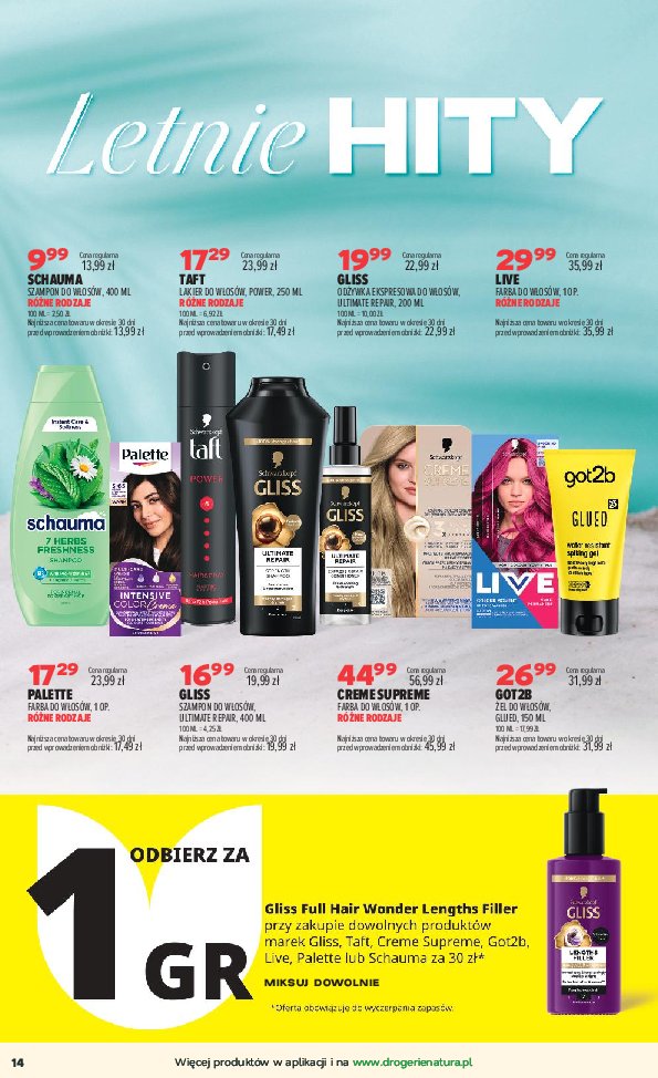 Gazetka Natura 25/08/2026 – 07/09/2026 - gazetki promocyjne str. 14