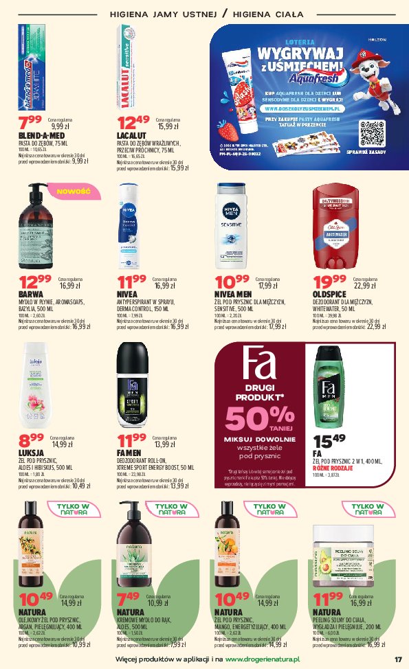 Gazetka Natura 25/08/2026 – 07/09/2026 - gazetki promocyjne str. 17