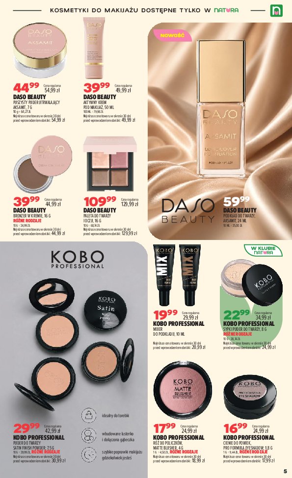 Gazetka Natura 25/08/2026 – 07/09/2026 - gazetki promocyjne str. 5
