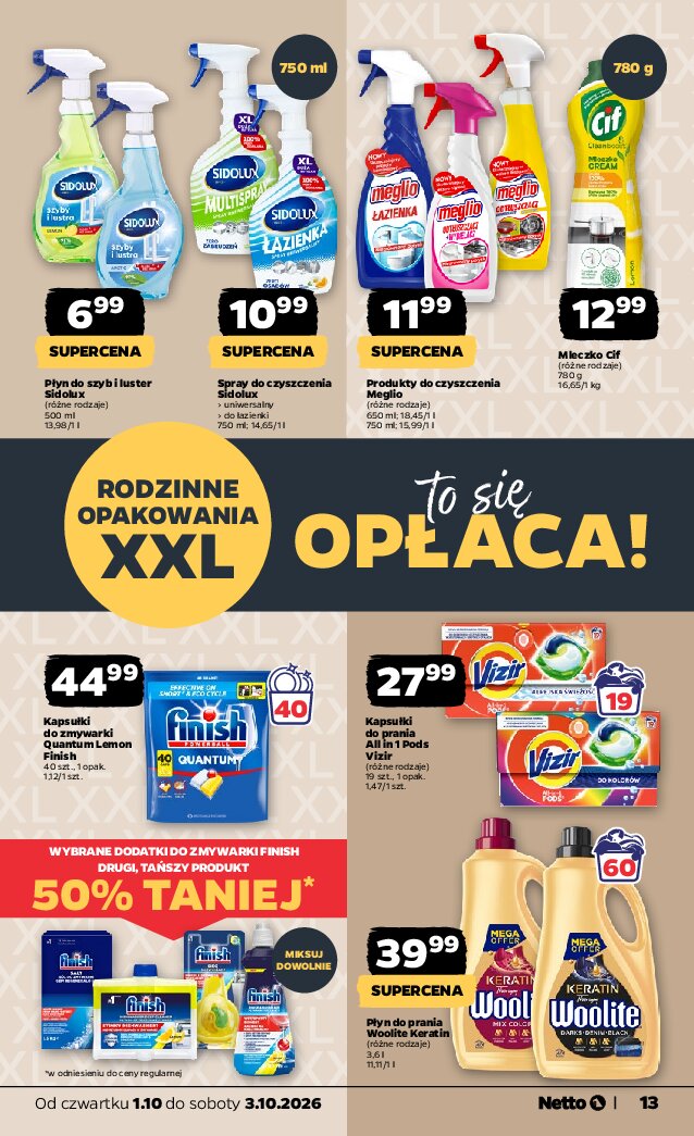 Gazetka Netto 01/10/2026 – 03/10/2026 - gazetki promocyjne str. 13