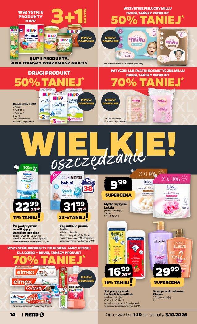 Gazetka Netto 01/10/2026 – 03/10/2026 - gazetki promocyjne str. 14